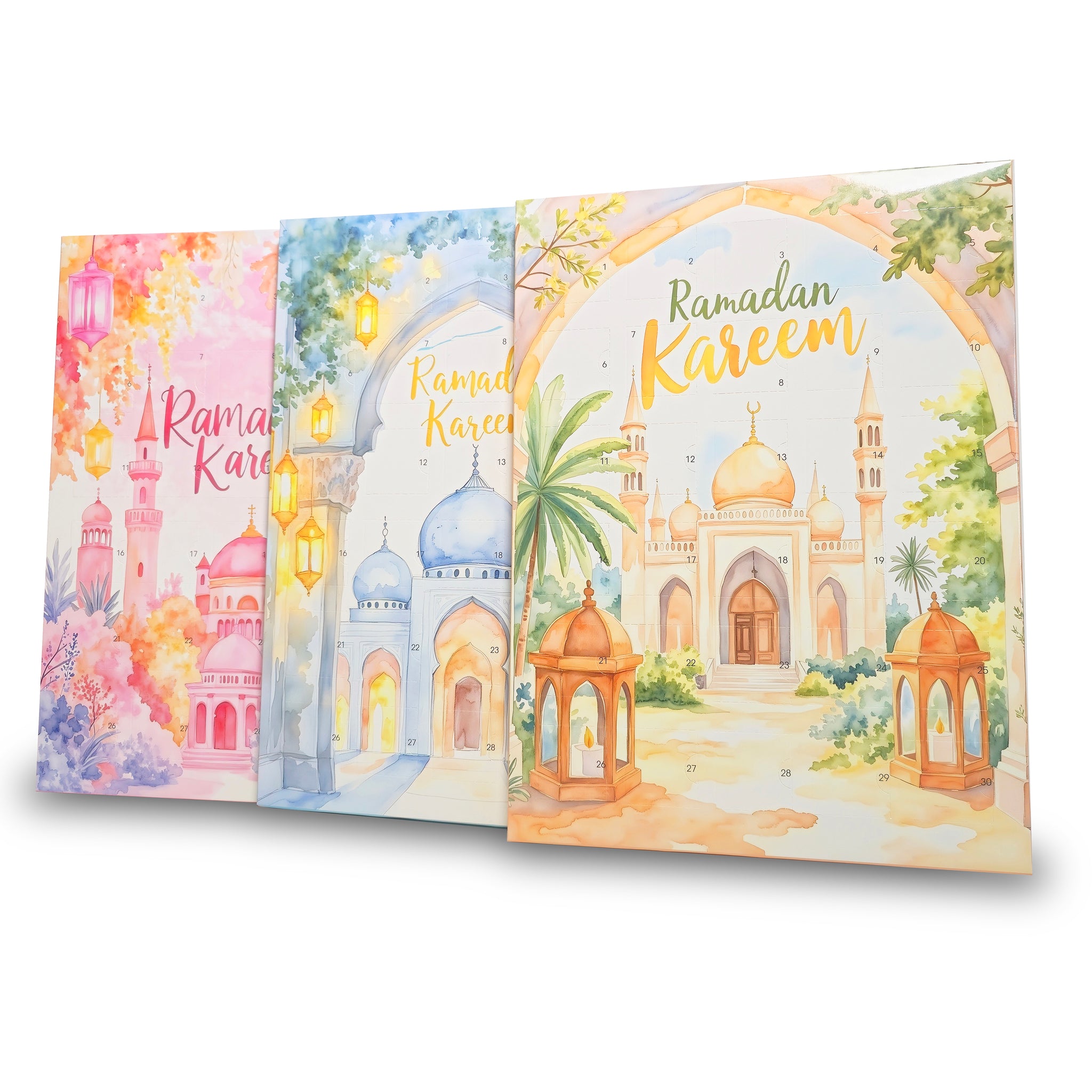 Calendrier du Ramadan - Ensemble de Tampons à Gaufrage et Découpoirs à Biscuits