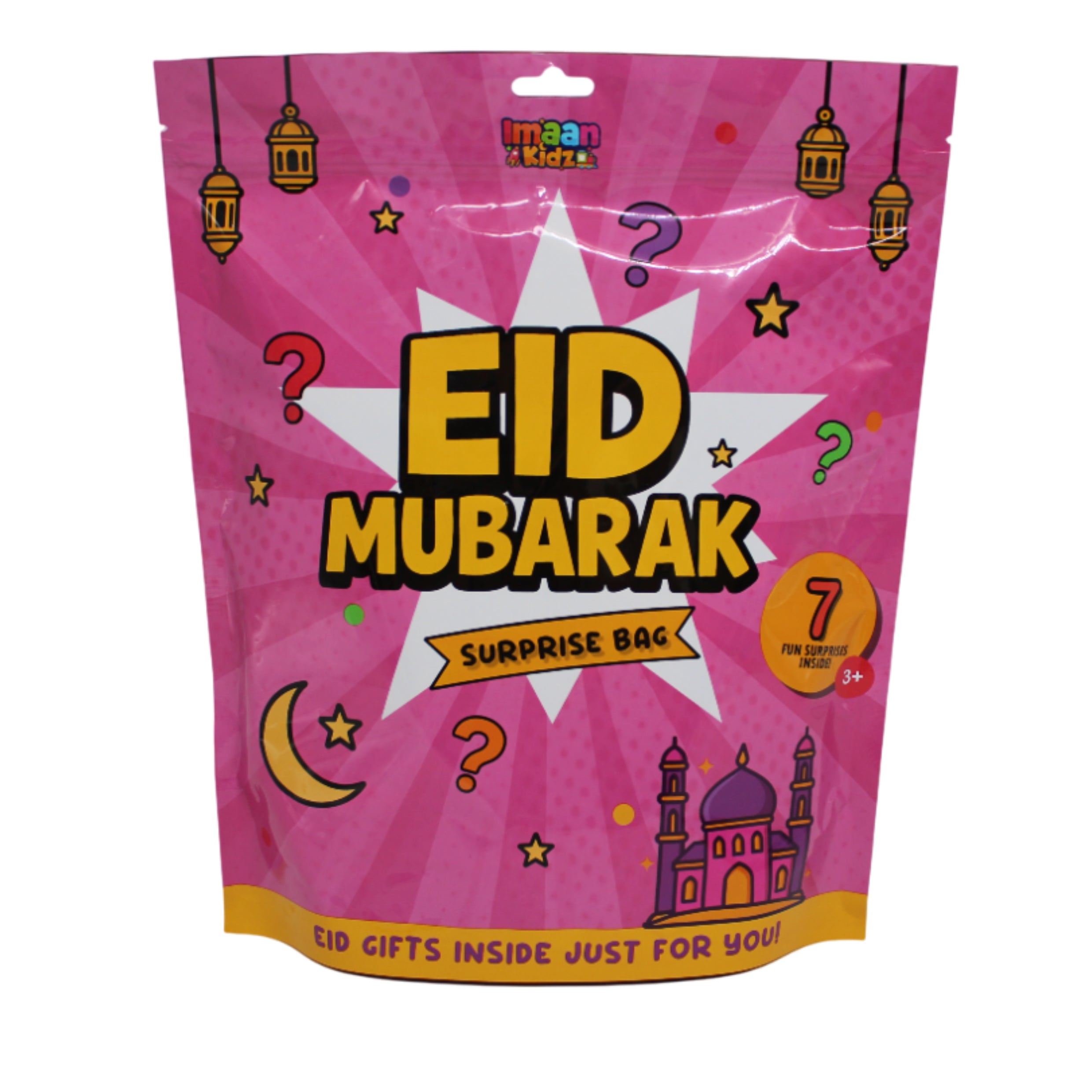 Eid Surprise Gift Fun Goody Bags - Pink – Salam Occasions