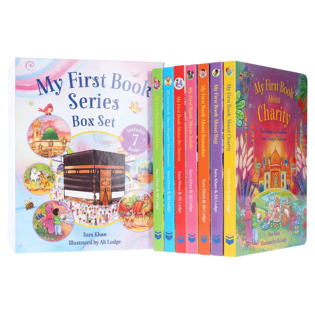 My First Book About Islam Series by Sara Khan: 7 Books Collection Box Set - Ages 2+ - Board Book 0-5 Kube Publishing Ltd