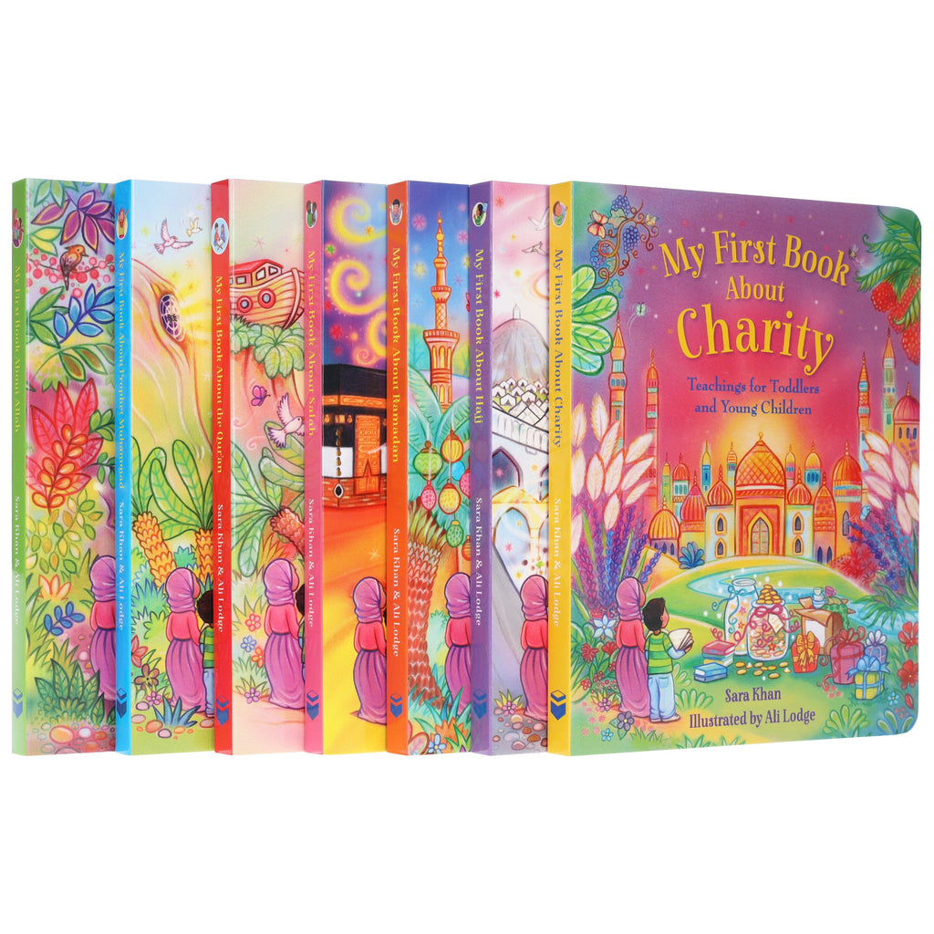 My First Book About Islam Series by Sara Khan: 7 Books Collection Box Set - Ages 2+ - Board Book 0-5 Kube Publishing Ltd
