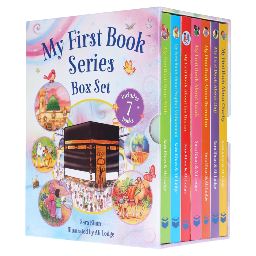 My First Book About Islam Series by Sara Khan: 7 Books Collection Box Set - Ages 2+ - Board Book 0-5 Kube Publishing Ltd