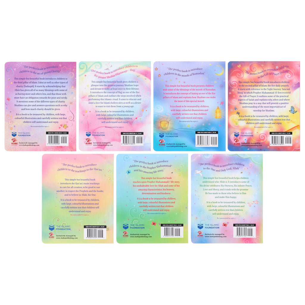 My First Book About Islam Series by Sara Khan: 7 Books Collection Box Set - Ages 2+ - Board Book 0-5 Kube Publishing Ltd