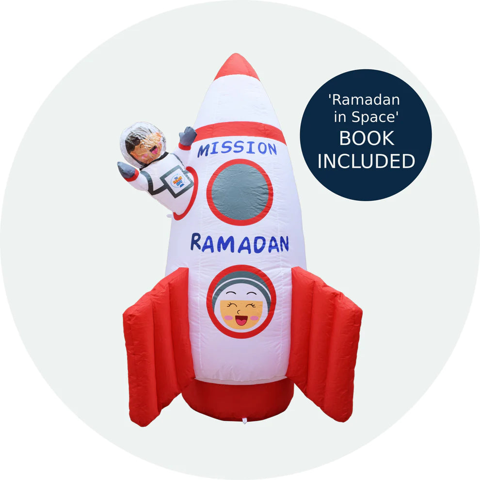 Inflatable Module Rocket Space Rocket Ramadan Inflatable Bundle – Salam Occasions