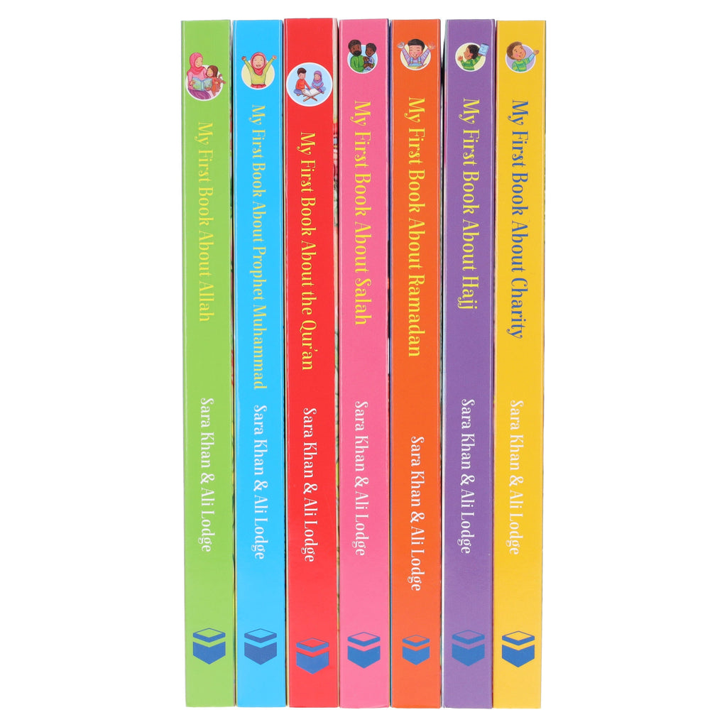 My First Book About Islam Series by Sara Khan: 7 Books Collection Box Set - Ages 2+ - Board Book 0-5 Kube Publishing Ltd