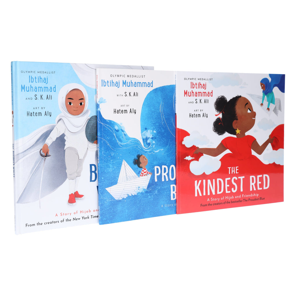 The Proudest Blue Series By Ibtihaj Muhammad & S. K. Ali: 3 Picture Books Collection Set - Ages 4-8 - Paperback/Hardback 5-7 Andersen Press Ltd