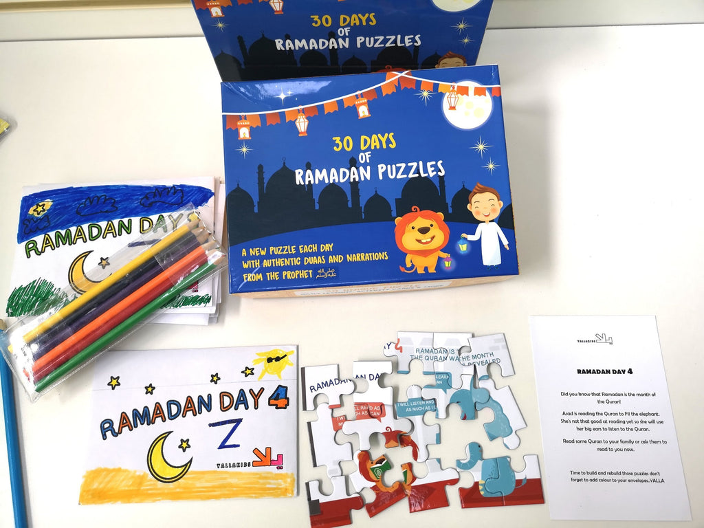 30 Days of Ramadan Puzzles - Salam Occasions - Yalla Kids