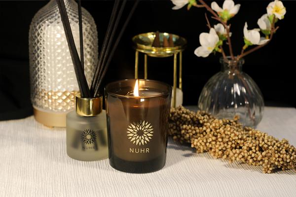 Nuhr Home - Reed Diffuser - Oud and Amber – Salam Occasions