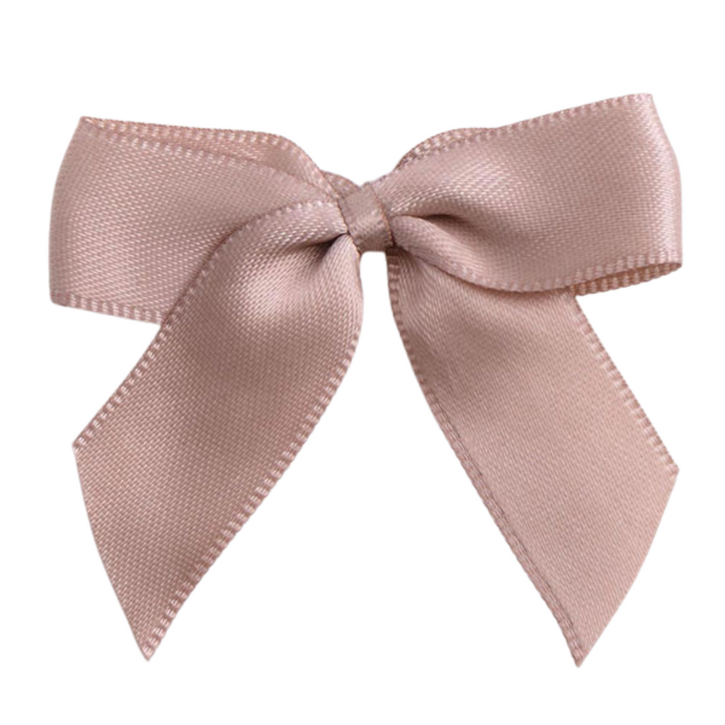 Luxury Satin Bow & Ribbon - Taupe