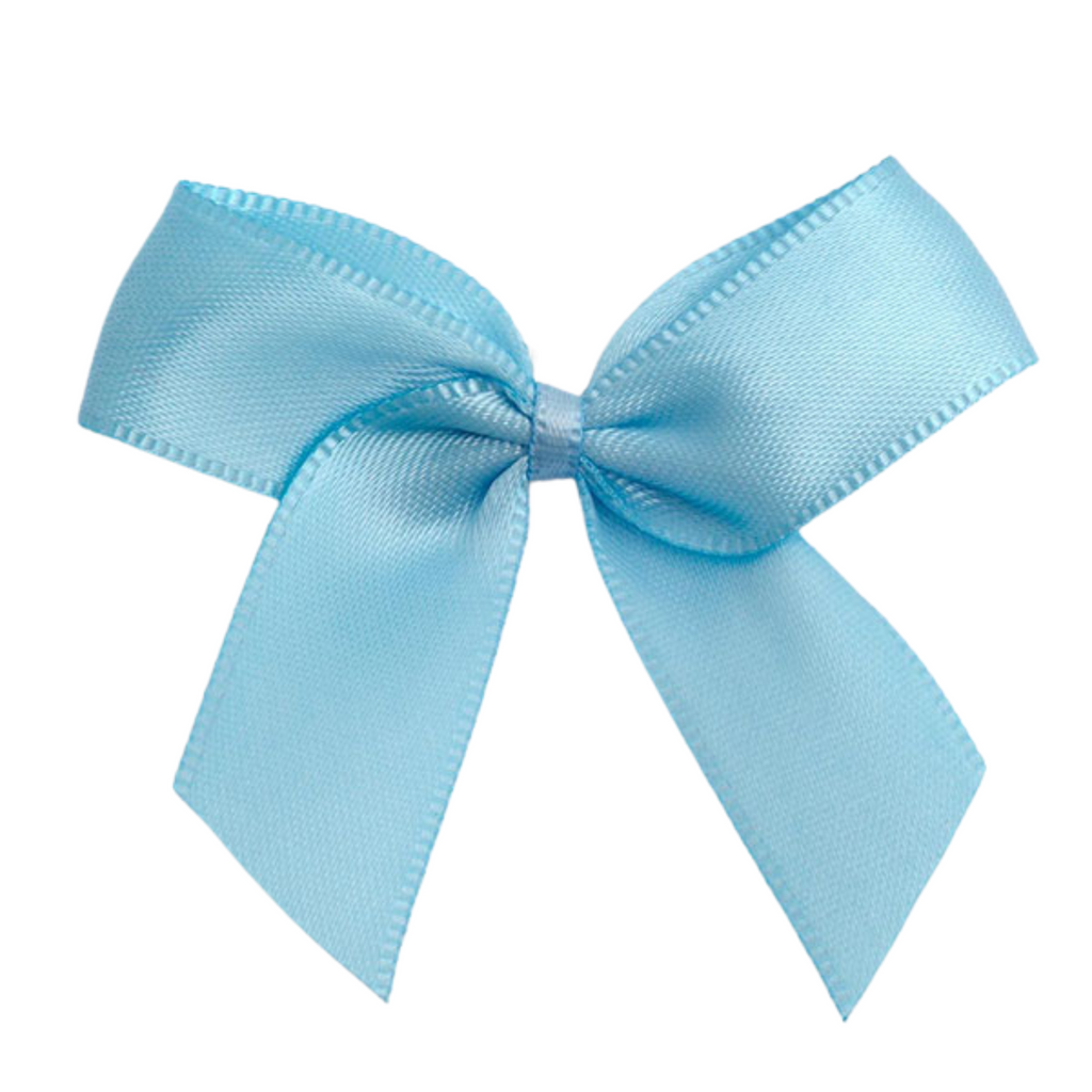 Luxury Satin Bow & Ribbon - Blue
