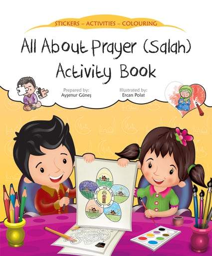 All About Prayer (Salah) Activity Book - Salam Occasions - Kube Publishing