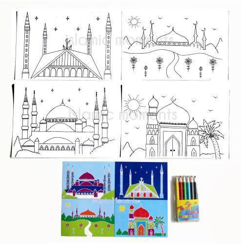 Colour My Mosque Set - Salam Occasions - Islamic Moments