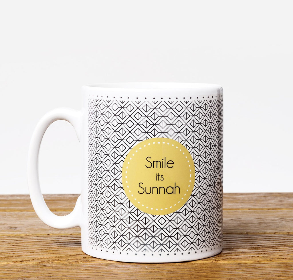 Smile It's Sunnah - Mug - Salam Occasions - Islamic Moments